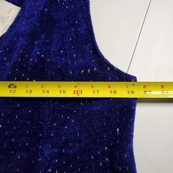 Lynn Yarrington Hand Woven Vest Sz Large NWT - Picture 8 of 14